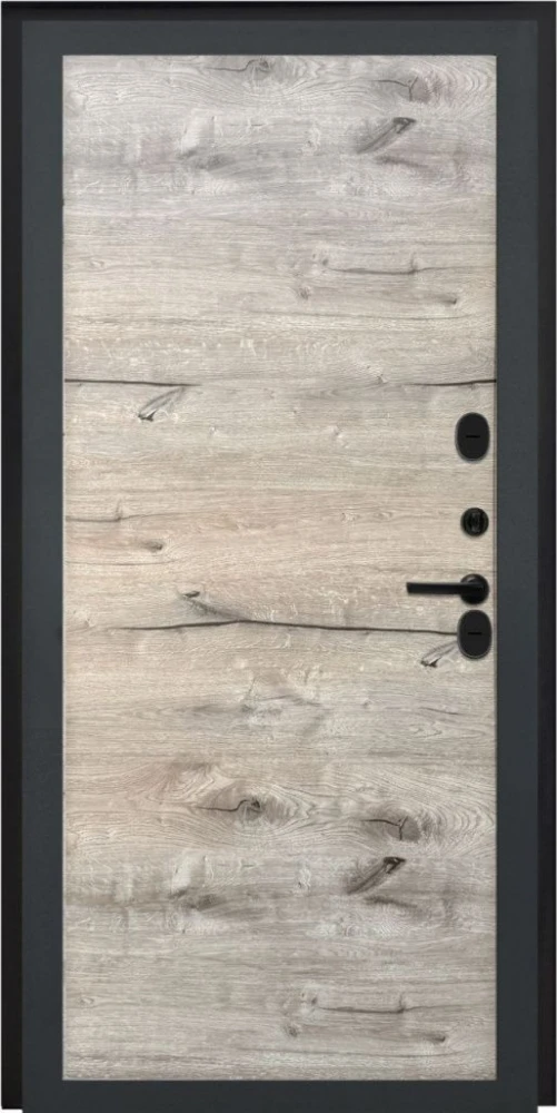 Входная дверь ДвериПРО Rosna Без фрезеровки Дуб пацифик горизонт DPRO198236 внутренняя сторона