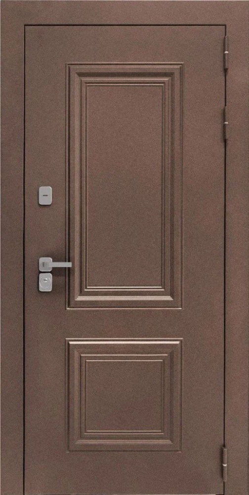 Входная дверь ДвериПРО Д-68 Экошпон СБ-3 (16мм, капучино) DPRO198323 внешняя сторона