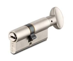 Цилиндровый механизм с вертушкой 164 SM/80 (35+10+35) mm никель 5 кл.