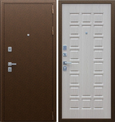 Дверь Спартак беленный дуб